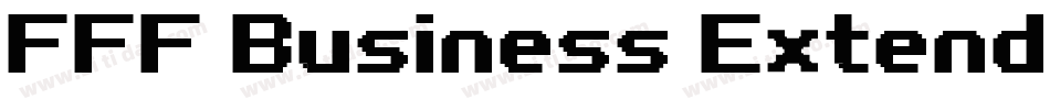 FFF Business Extended字体转换